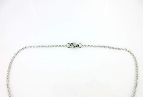 Summerfield Collection Stainless Steel Galaxy Glitter Glass Pendant Star Charm Choker Necklace