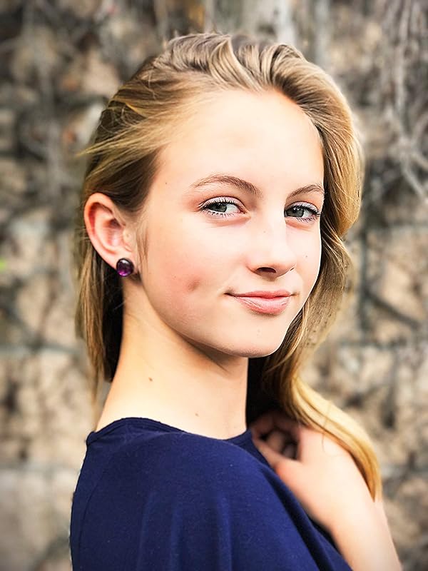 Summerfield Collection Hematite-tone Magenta Pink Confetti Glitter Glass Stud Earrings Hand-painted 12mm
