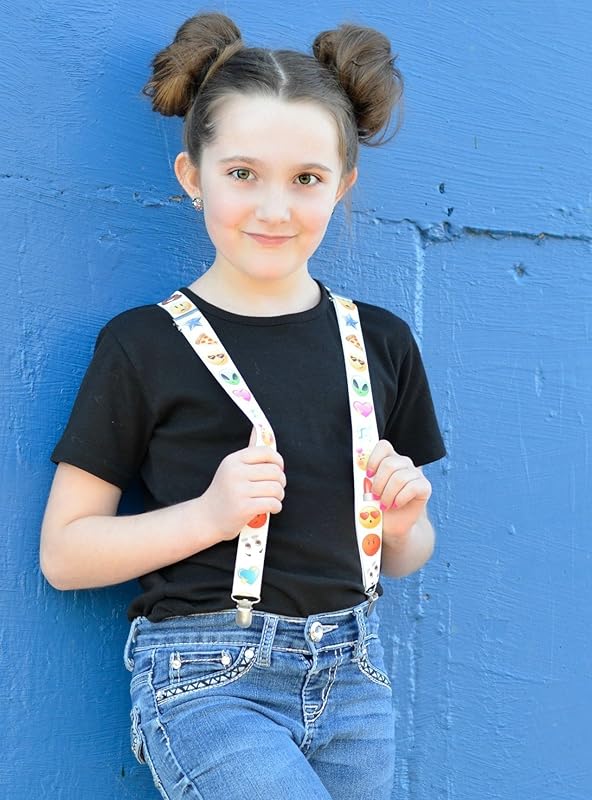 Summerfield Collection Silver-tone Emoji Glitter Glass Stud Earrings Black Pink Red Yellow Hand-painted